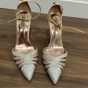 Badgley Mischka Bridal Heels size 7